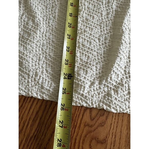 Talbots Womens Textured Cream Sweater Pullover XL Comfy Relaxed Office Stretchy - Picture 9 of 9